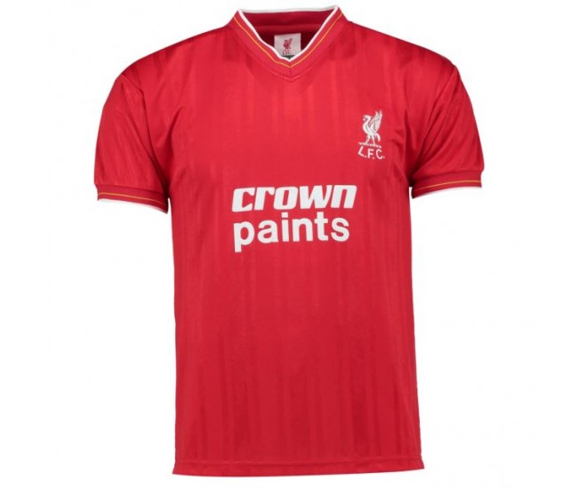 Liverpool FC Adults Home Classic Shirt 1986 Liverpool FC Adults Home Classic Shirt 1986