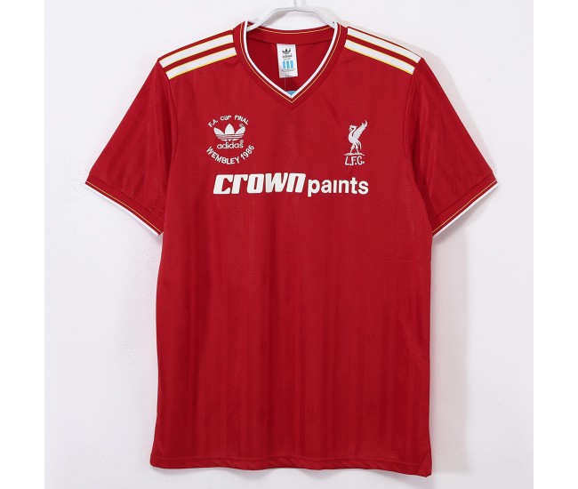 Liverpool FC Home Classic Shirt 1986