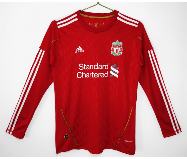 Liverpool FC Home Long Sleeve Classic Shirt 2010