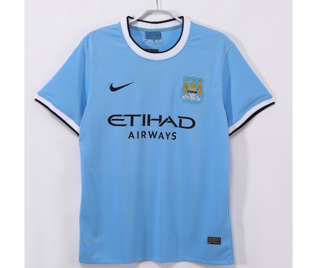 Manchester City FC Home Classic Shirt 2013