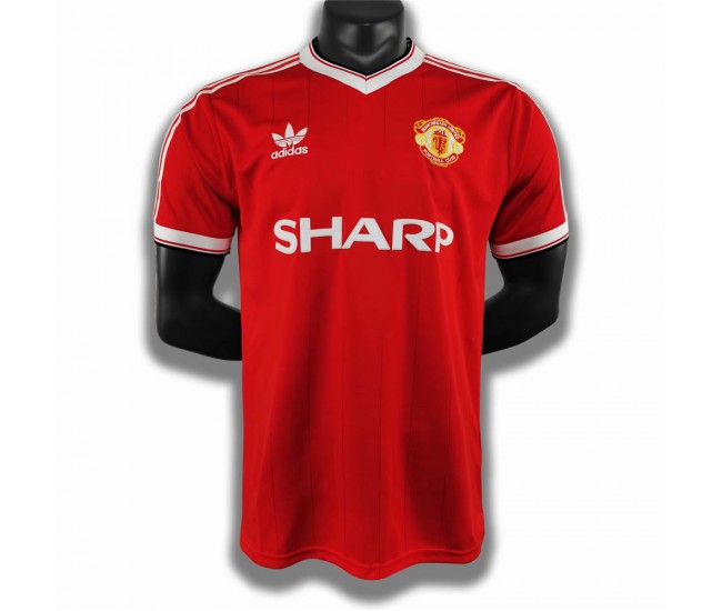 Manchester United FC Home Classic Shirt 1984 
