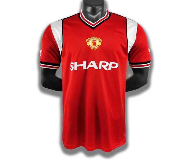 Manchester United FC Home Classic Shirt 1985 