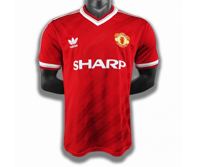 Manchester United FC Home Classic Shirt 1986