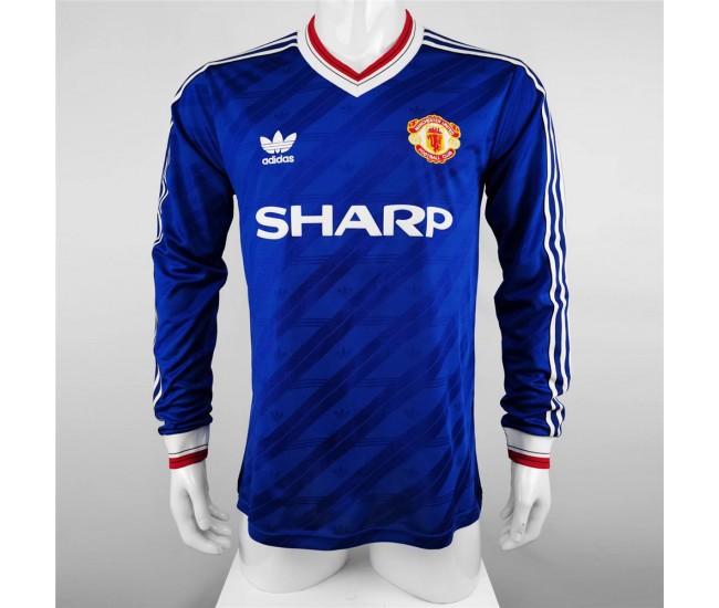 Manchester United FC Long Sleeve Third Classic Shirt 1986