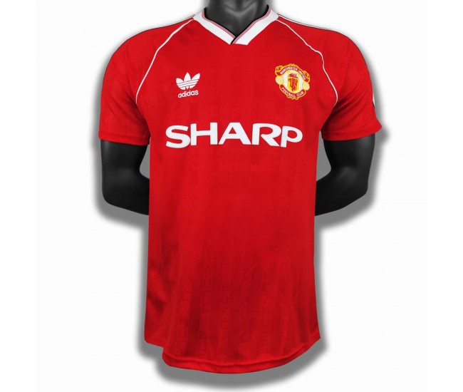 Manchester United FC Home Classic Shirt 1988