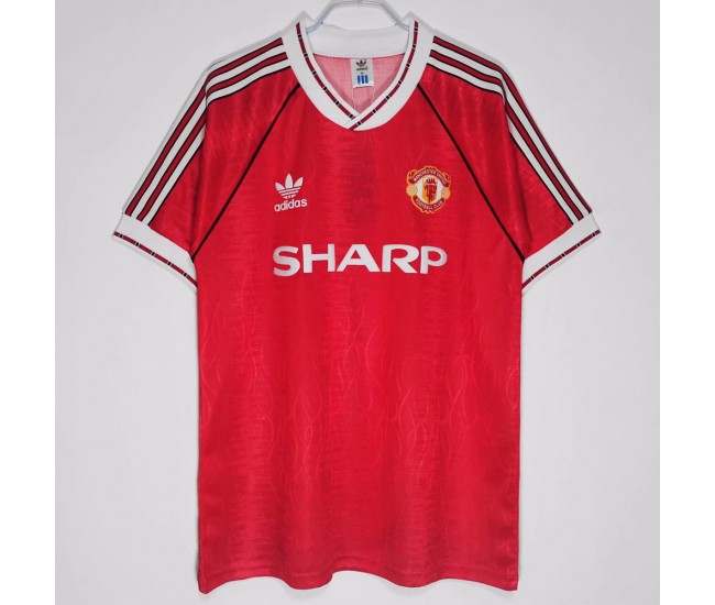 Manchester United FC Home Classic Shirt 1991 