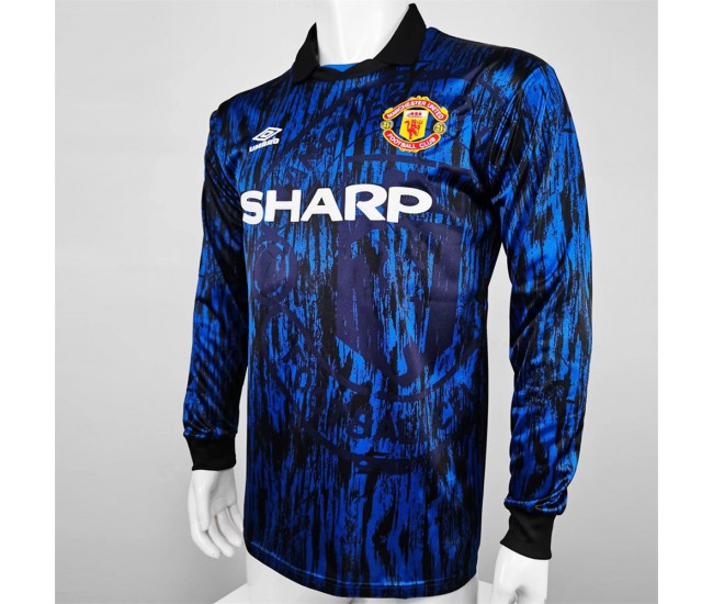 Manchester United FC Long Sleeve Away Classic Shirt