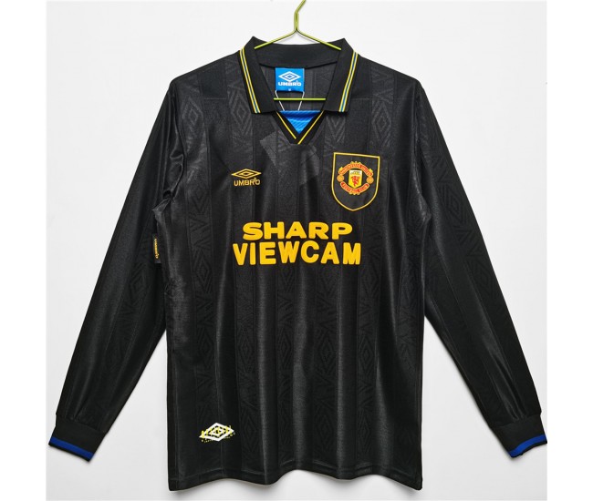 Manchester United FC Long Sleeve Away Classic Shirt 1993