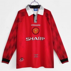 Manchester United FC Long Sleeve Home Classic Shirt 1996 Manchester United FC Long Sleeve Home Classic Shirt 1996