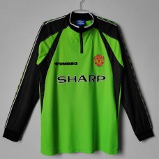 Manchester United FC Long Sleeve Goalkeeper Classic Shirt 1999 Manchester United FC Long Sleeve Goalkeeper Classic Shirt 1999