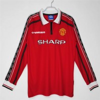 Manchester United FC Long Sleeve Home Classic Shirt 1998
