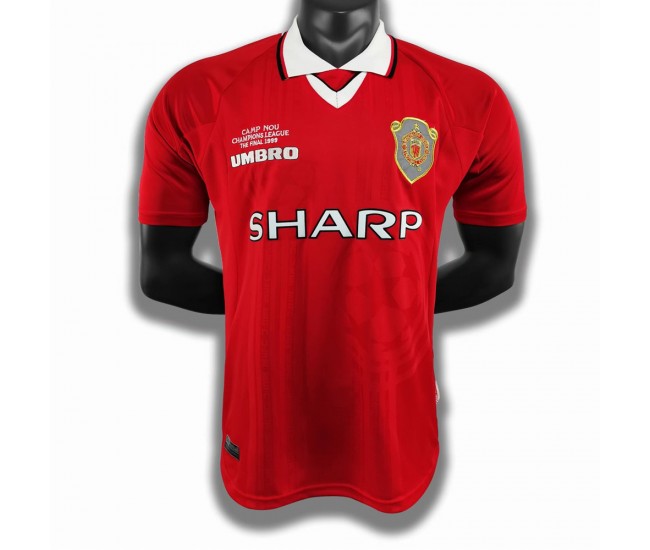 Manchester United FC Home Classic Shirt 1999