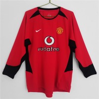 Manchester United FC Long Sleeve Home Classic Shirt 2002