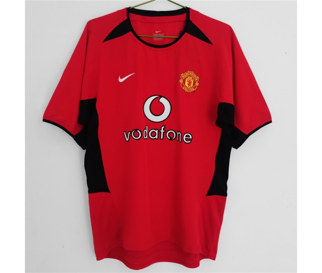 Manchester United FC Home Classic Shirt 2002