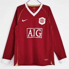 Manchester United FC Long Sleeve Home Classic Shirt 2006 Manchester United FC Long Sleeve Home Classic Shirt 2006