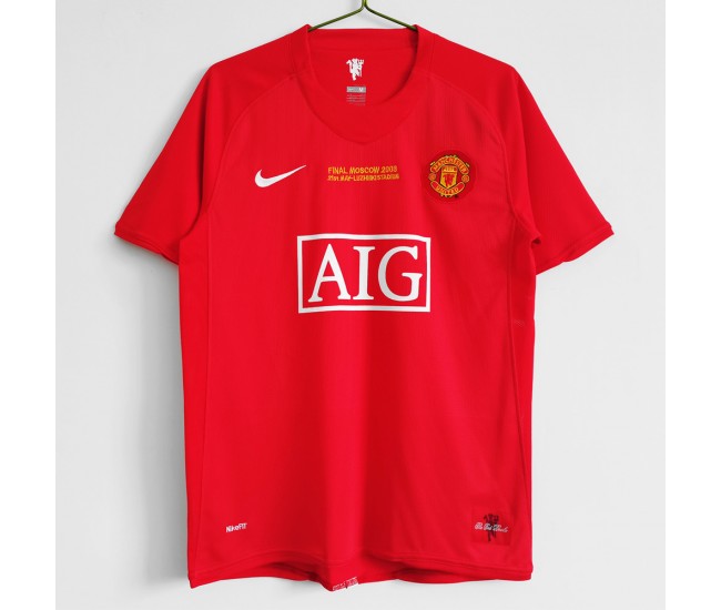 Manchester United FC Euro Home Classic Shirt 2007