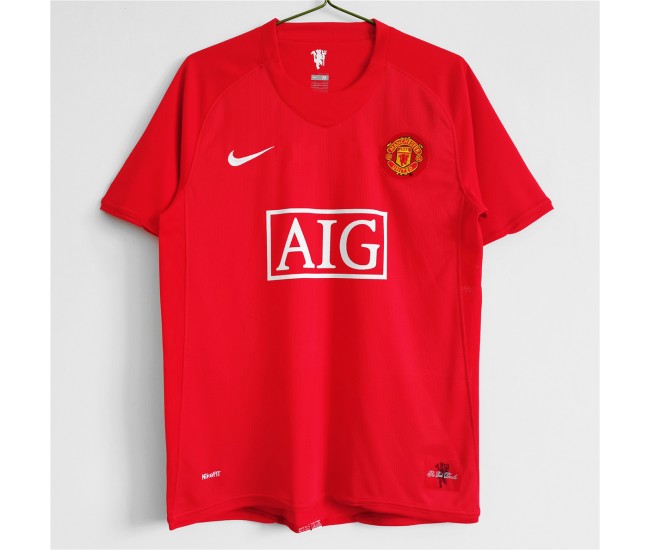 Manchester United FC Home Classic Shirt 2007