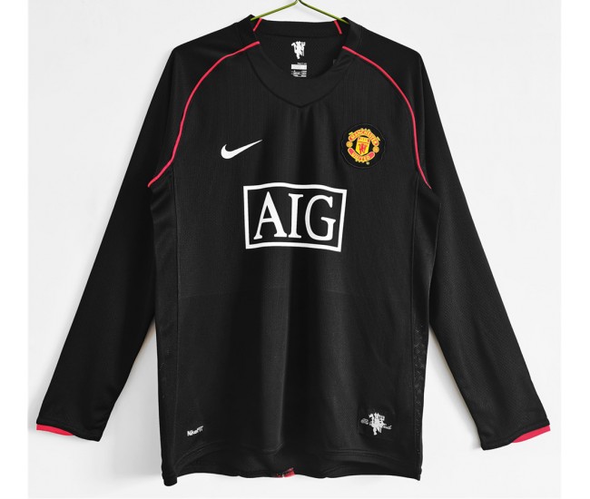 Manchester United FC Long Sleeve Away Classic Shirt 2007