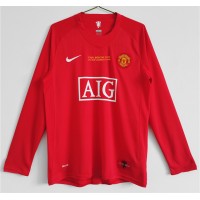Manchester United FC Euro Long Sleeve Home Classic Shirt 2007