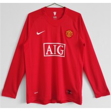 Manchester United Classic Home Long Sleeve Shirt 2007 Manchester United Classic Home Long Sleeve Shirt 2007