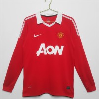 Manchester United FC Long Sleeve Home Classic Shirt 2010