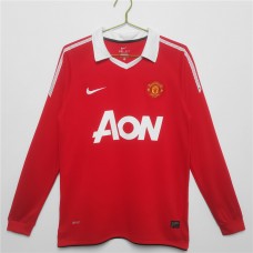 Manchester United FC Long Sleeve Home Classic Shirt 2010 Manchester United FC Long Sleeve Home Classic Shirt 2010