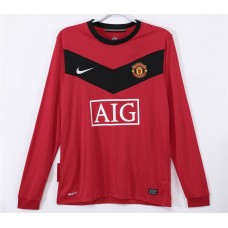 Manchester United FC Home Long Sleeve Classic Shirt 2009 Manchester United FC Home Long Sleeve Classic Shirt 2009
