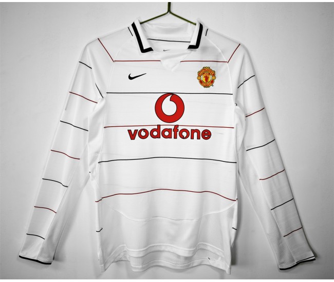 Manchester United FC Away Long Sleeve Classic Shirt 2004