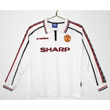 Manchester United FC Away Long Sleeve Classic Shirt 1998 Manchester United FC Away Long Sleeve Classic Shirt 1998