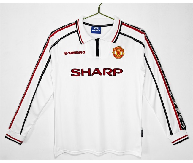 Manchester United FC Away Long Sleeve Classic Shirt 1998