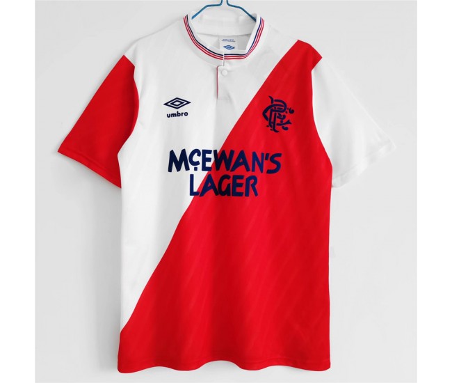 Rangers FC Away Classic Shirt 1987