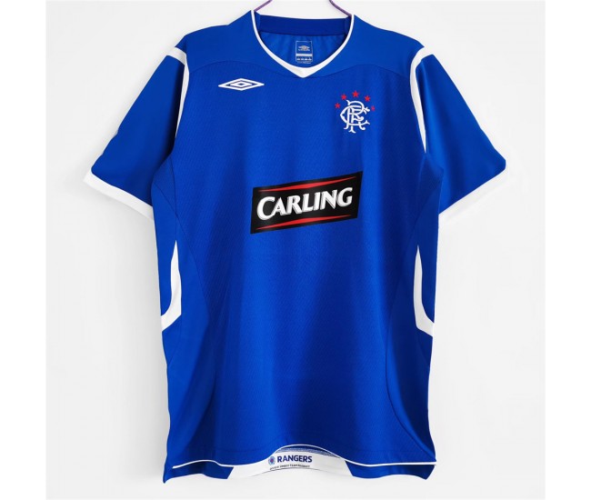Rangers FC Home Classic Shirt 2008