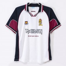 West Ham United FC Iron Maiden Away Classic Shirt 1999 West Ham United FC Iron Maiden Away Classic Shirt 1999