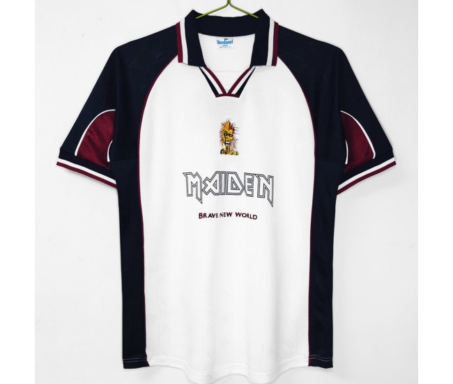 West Ham United FC Away Maiden Classic Shirt 1999