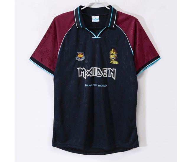 West Ham United FC Iron Maiden Home Classic Shirt 1999